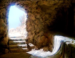 Image of Jesus Christ has been raised! Happy Easter Monday!