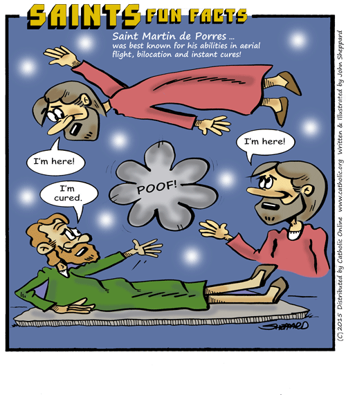 St. Martin de Porres Saints Fun Facts for St. Martin de Porres