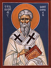Image of St. Cyprian, Bishop of Carthage