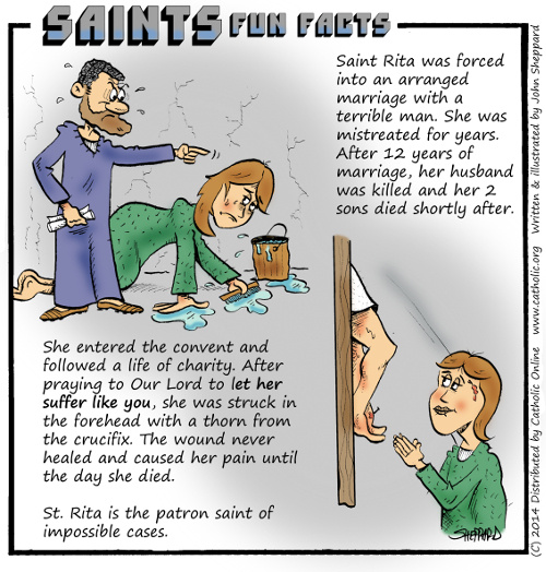 St. Rita Saints Fun Facts for St. Rita
