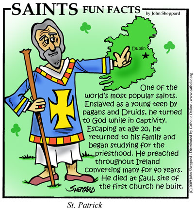 St. Patrick Saints Fun Facts for St. Patrick